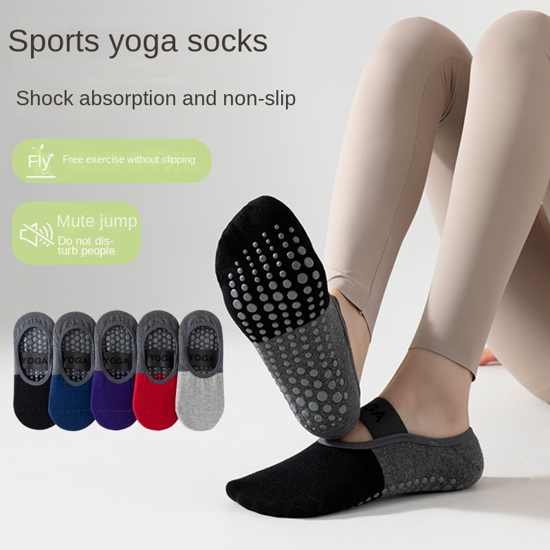 Pilates & Yoga Vertebrasana - 5 pasang Kaus Kaki Yoga Profesional
