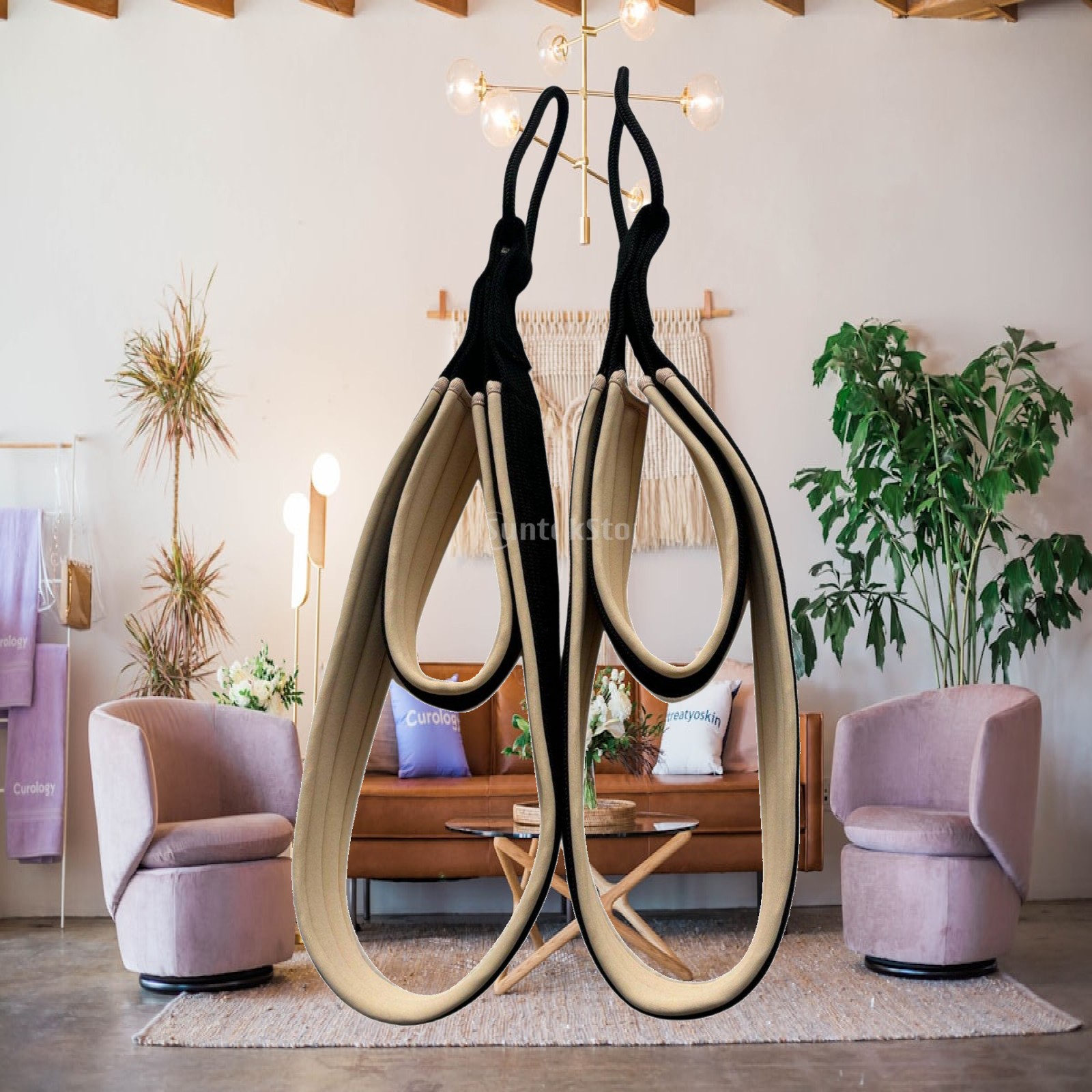 Pilates & Yoga Wohlfühlen Forchheim - Pegangan Atas Pilates Anti-Selip, Tali Pilates,