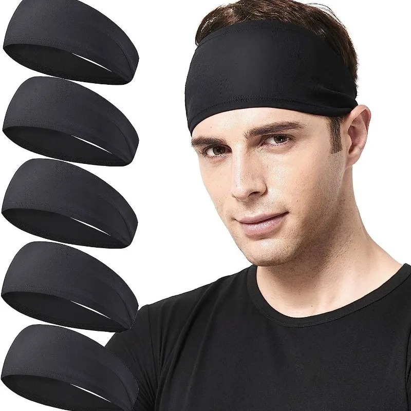 Pilates Yoga Towel - 5 Buah Ikat Kepala Olahraga Elastis