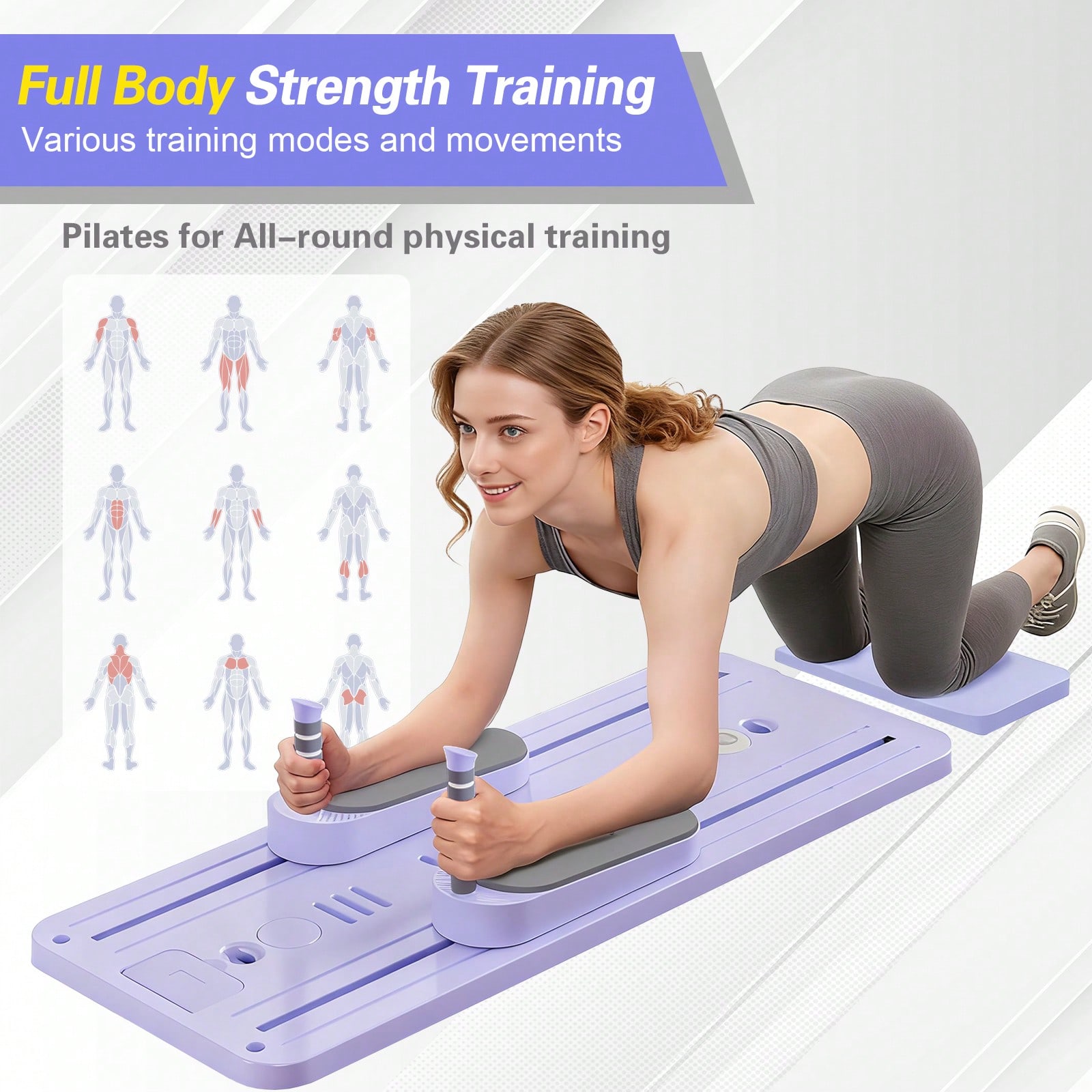 Reformer Pilates dengan Bar, P - Pilates & Yoga Vertebrasana ulasan dan harga
