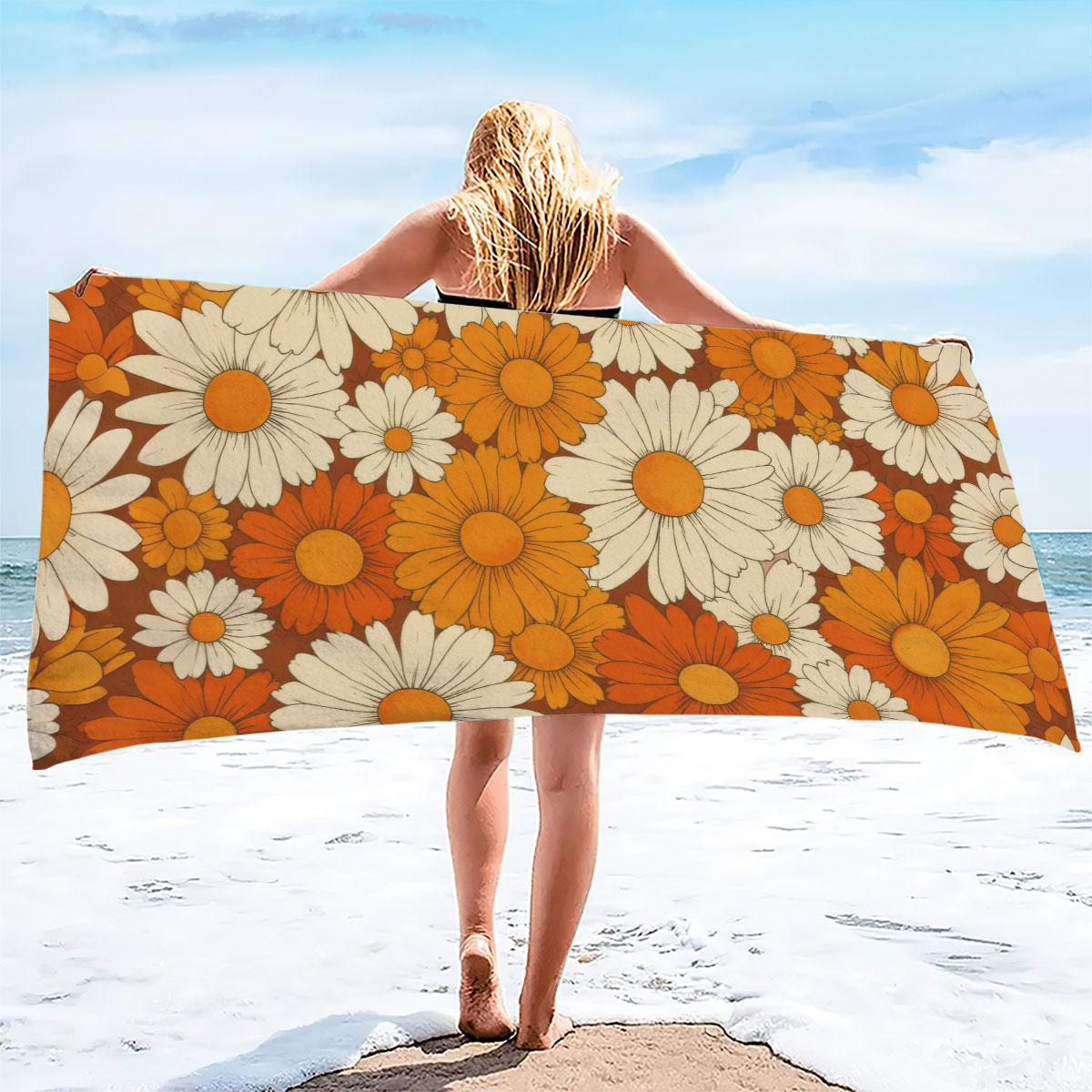 1 buah handuk mandi bermotif b - Pilates Yoga Towel ulasan dan harga