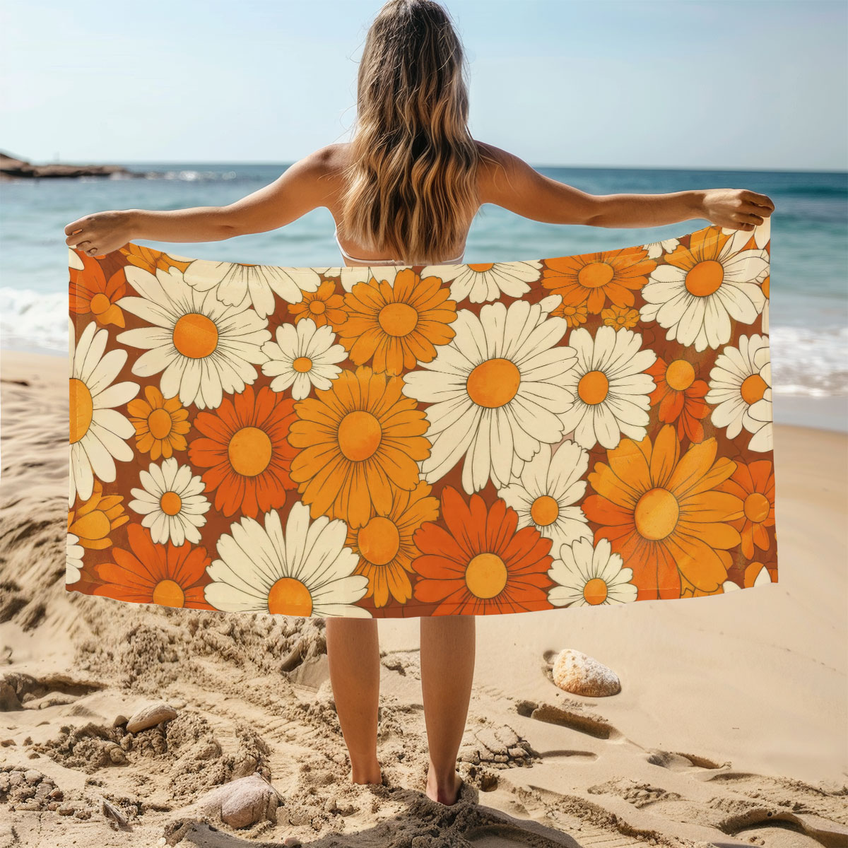 1 buah handuk mandi bermotif b - Pilates Yoga Towel ulasan dan harga