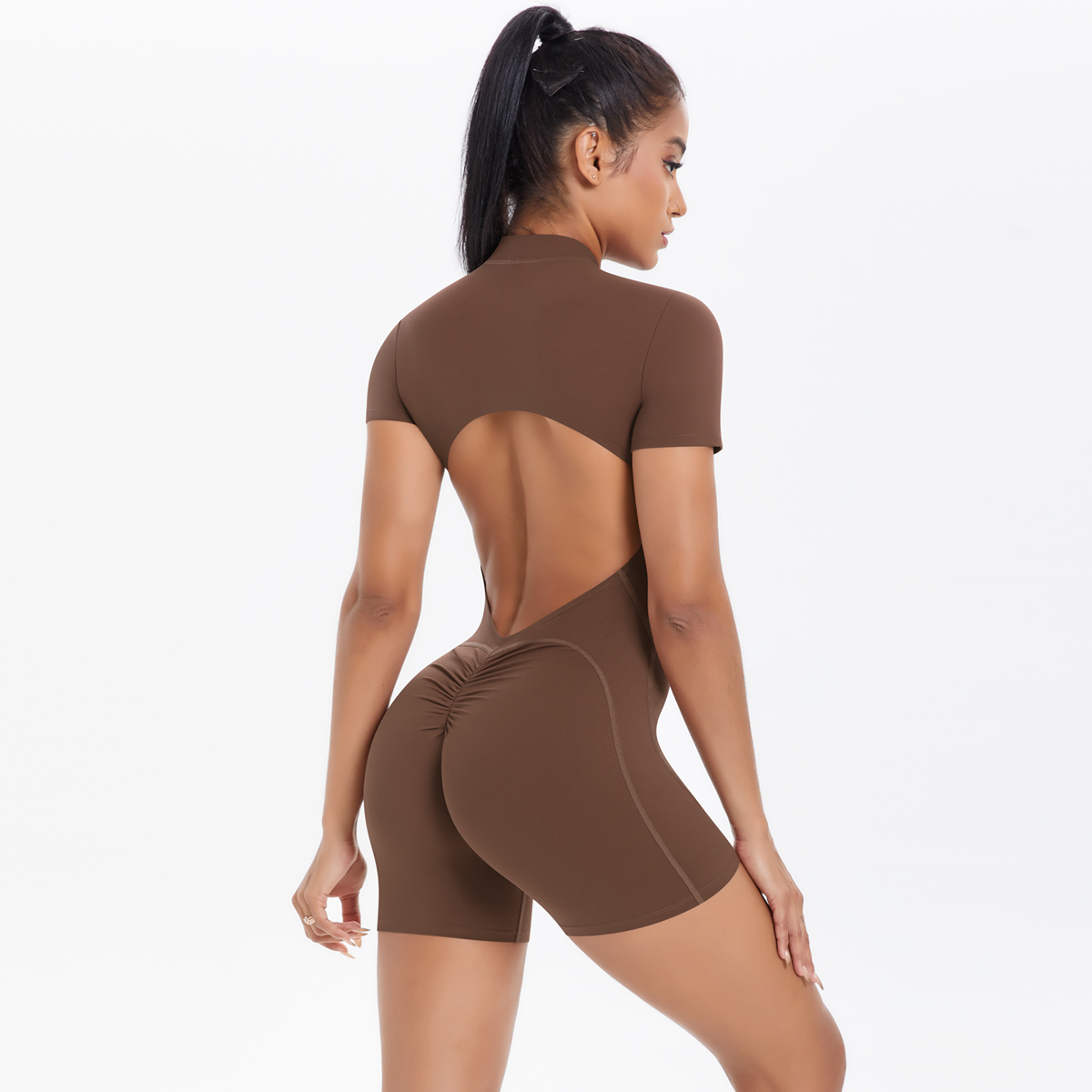 Jumpsuit Gym Wanita, Set Yoga  - Pilates Yoga Wear ulasan dan harga