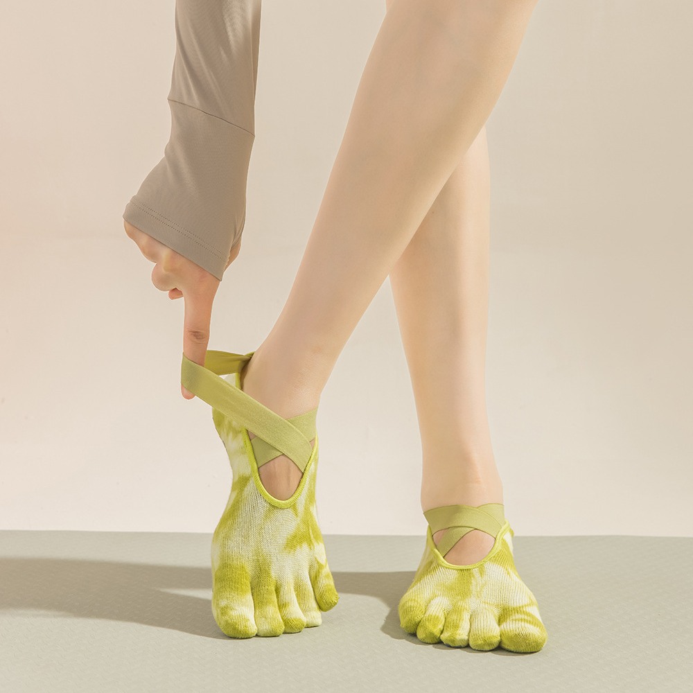 Kaos Kaki Wanita Tie-Dye denga - Pilates And Yoga Studio ulasan dan harga