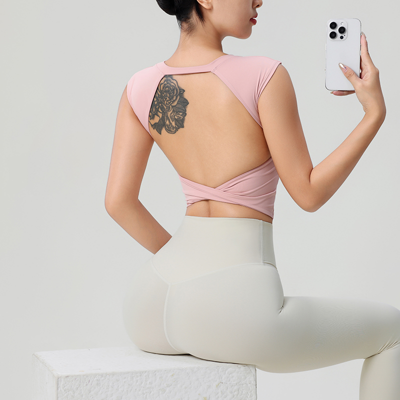 Pakaian Kebugaran Punggung Ter - Pilates Yoga Wear ulasan dan harga