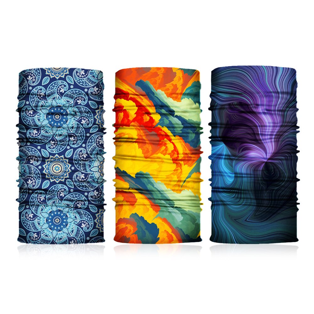 3pcs Bandana Serbaguna Motif K - Pilates Ring Magic ulasan dan harga