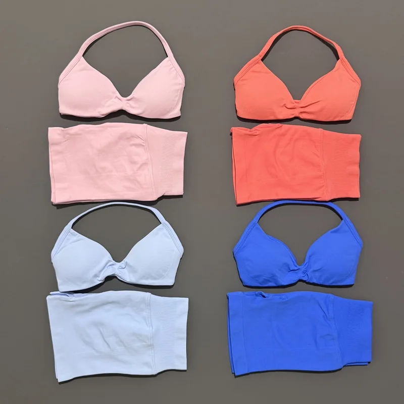 2 Buah Set Olahraga HISTELLO B - Pilates Yoga Wear ulasan dan harga