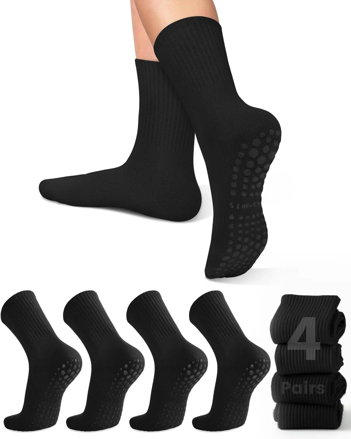 4 pasang kaus kaki yoga wanita - Pilates & Yoga Vertebrasana ulasan dan harga