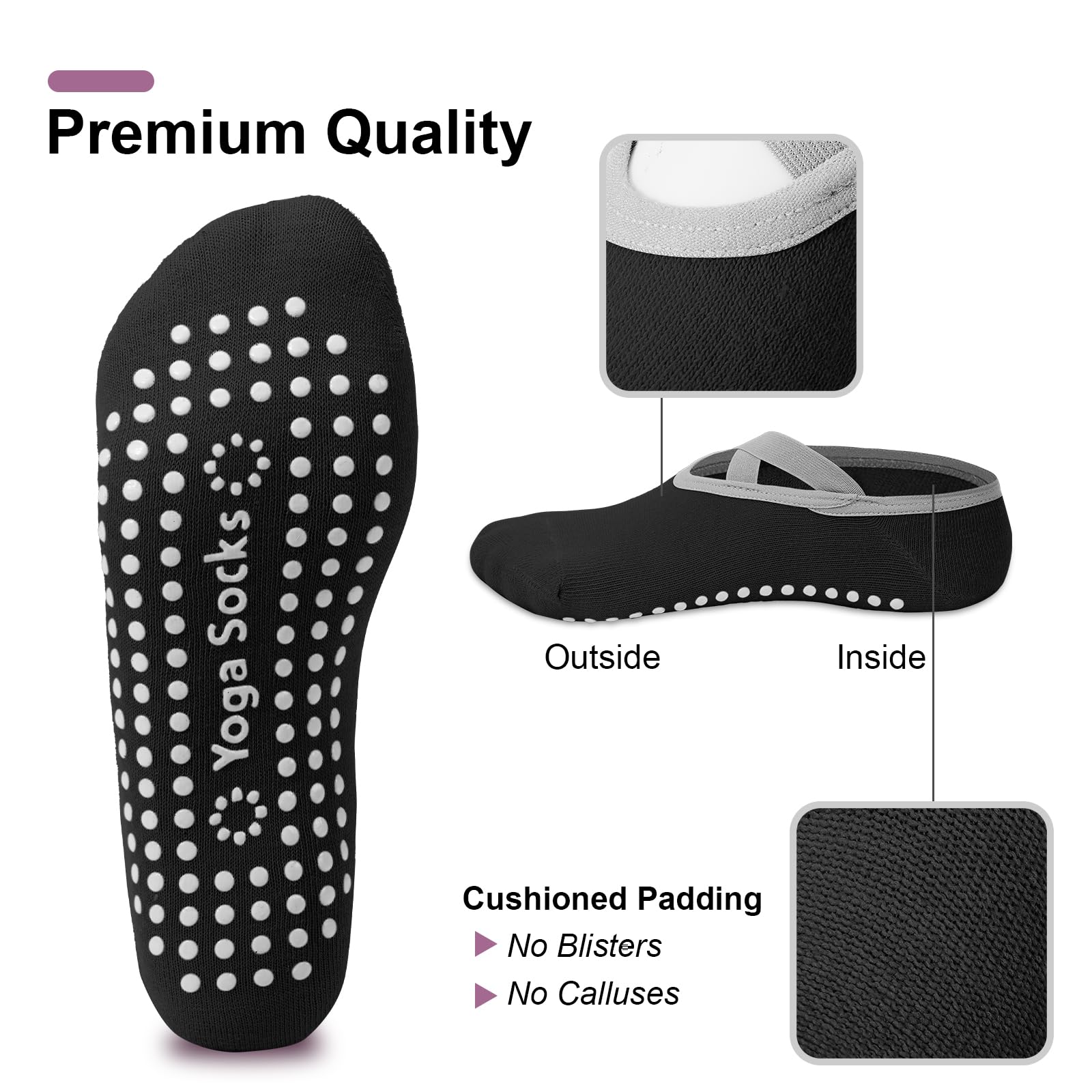 4-Pasang Kaus Kaki Pilates Wan - Pilates Yoga Bag ulasan dan harga