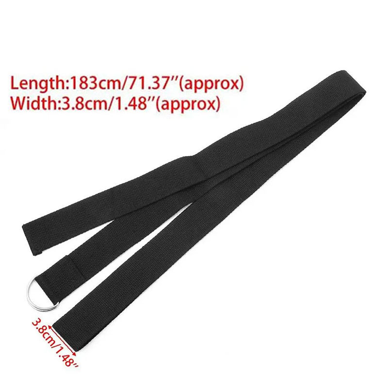 Tali Yoga latihan katun 183*3. - Pilates Yoga Ring ulasan dan harga