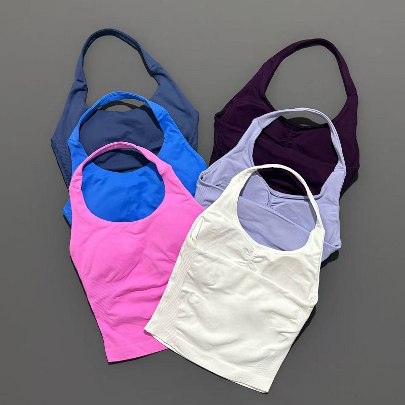 Tank Top Gym Wanita Punggung T - Pilates Yoga Wear ulasan dan harga