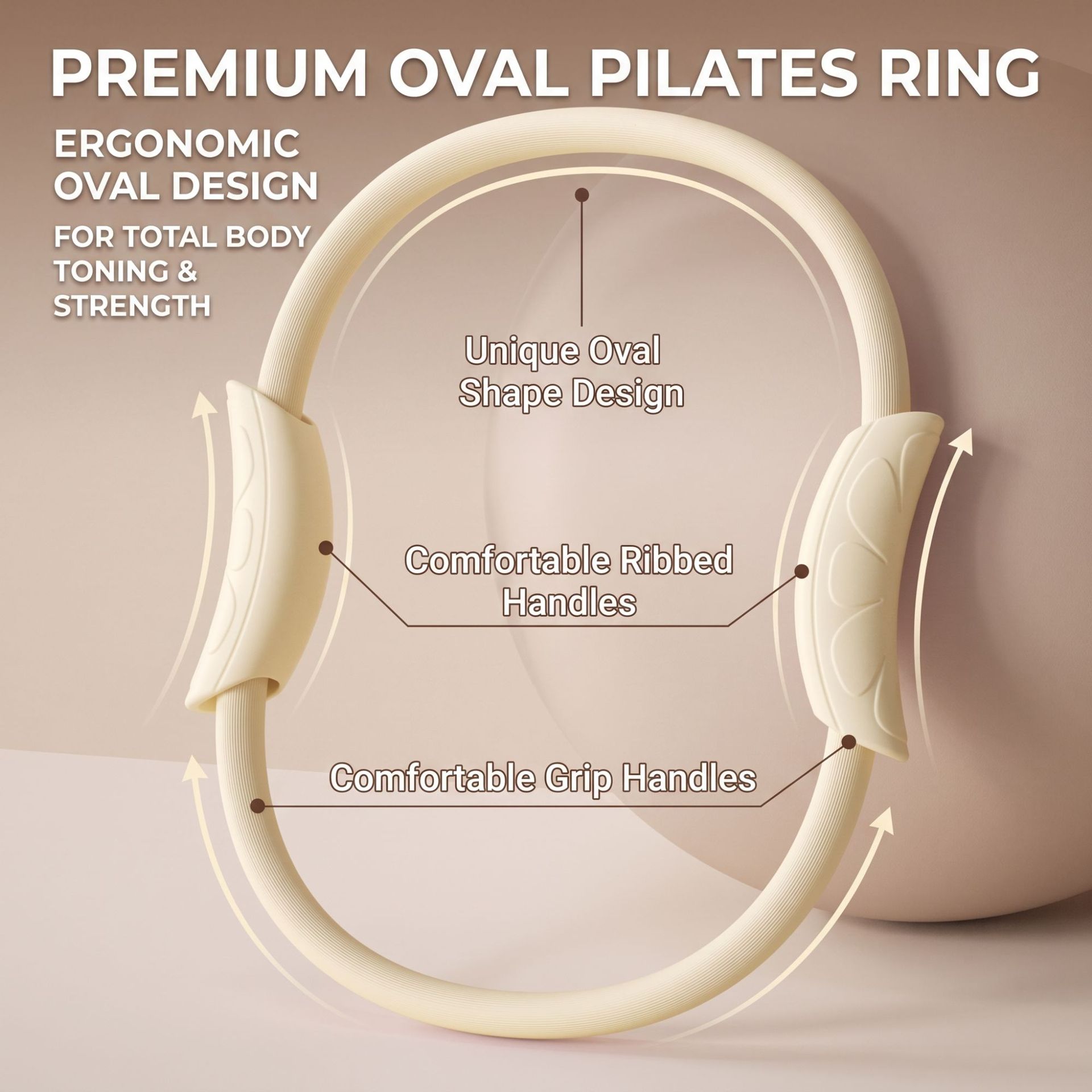 Ring Pilates, Ring Yoga, Alat  - Pilates Yoga Ring ulasan dan harga