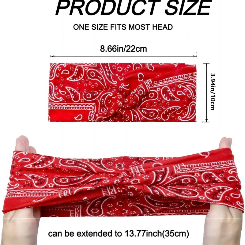 Ikat Rambut Paisley Motif Bung - Pilates Yoga Ring ulasan dan harga