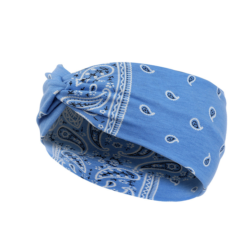 Ikat Rambut Paisley Motif Bung - Pilates Yoga Ring ulasan dan harga